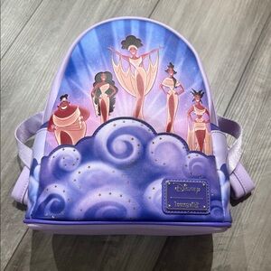 Disney Hercules Loungefly Purple Backpack
